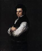 Francisco de Goya Portrat des Tiburcio Perez y Cuervo oil